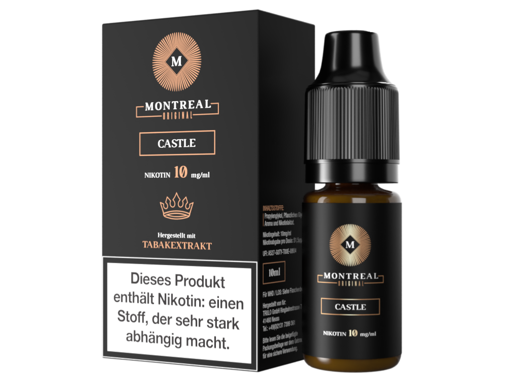 Montreal Original - Castle - Nikotinsalz Liquid 10 mg/ml