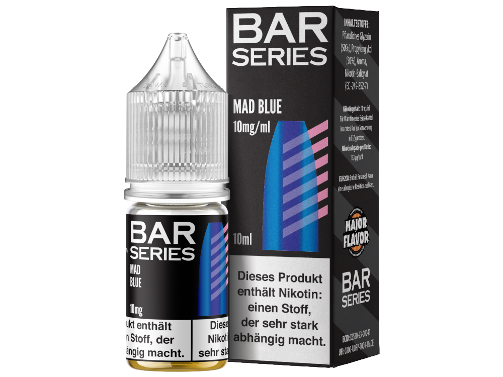 Bar Series - Mad Blue - Nikotinsalz Liquid 20 mg/ml