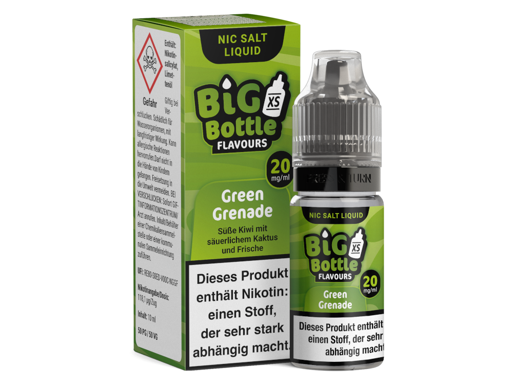 Big Bottle - Green Grenade - Nikotinsalz Liquid 20 mg/ml