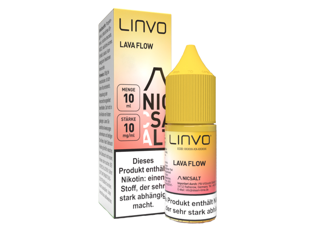 Linvo - Lava Flow - Nikotinsalz Liquid 10 mg/ml