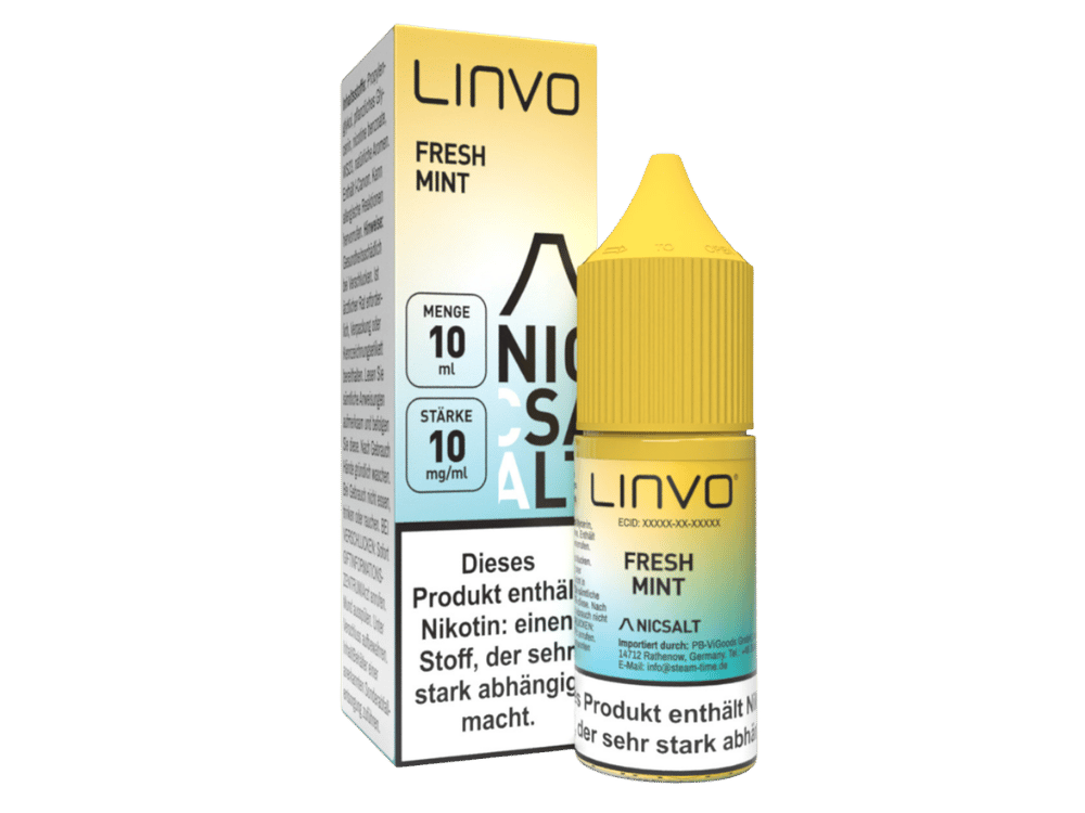 Linvo - Fresh Mint - Nikotinsalz Liquid 10 mg/ml