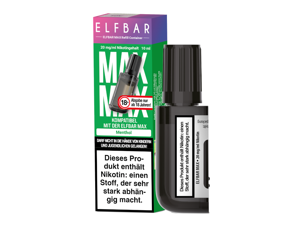 Elfbar - Max Refill Container - Menthol 20 mg/ml
