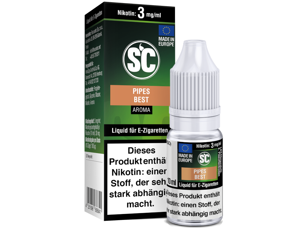 SC Liquid - Pipes Best Tabak 3 mg/ml