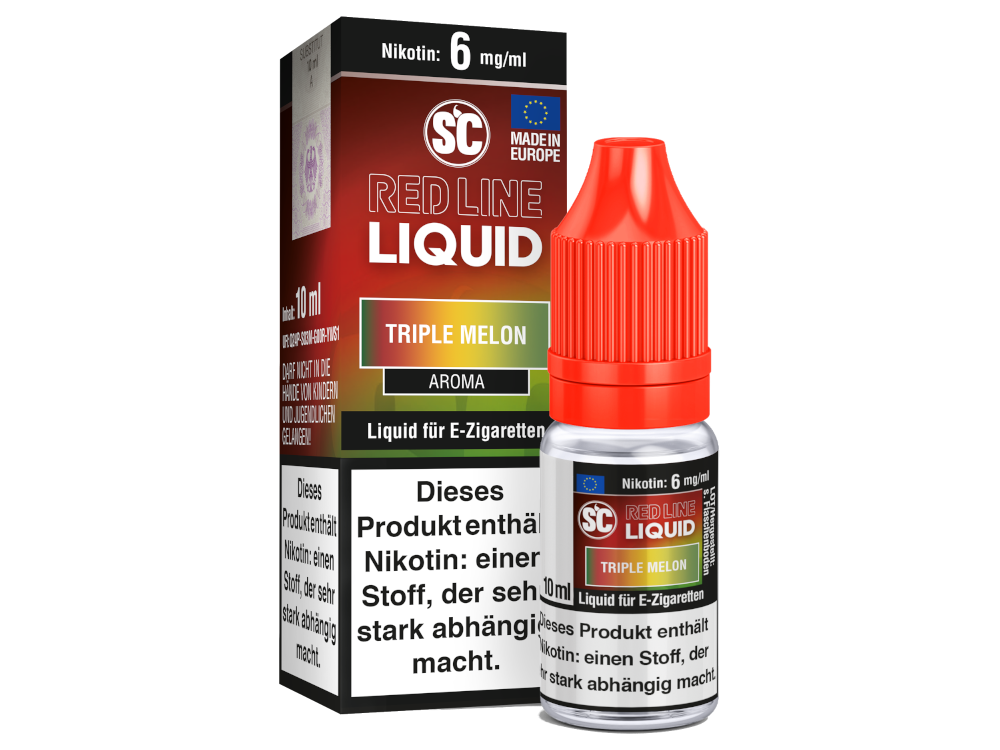 SC - Red Line Nikotin - Triple Melon 6 mg/ml
