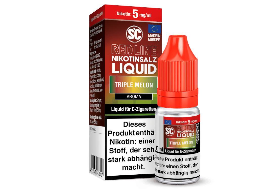 SC - Red Line - Triple Melon - Nikotinsalz Liquid 5 mg/ml