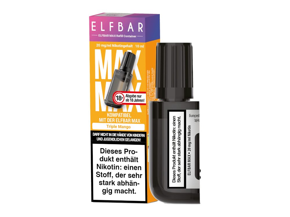 Elfbar - Max Refill Container - Triple Mango 20 mg/ml
