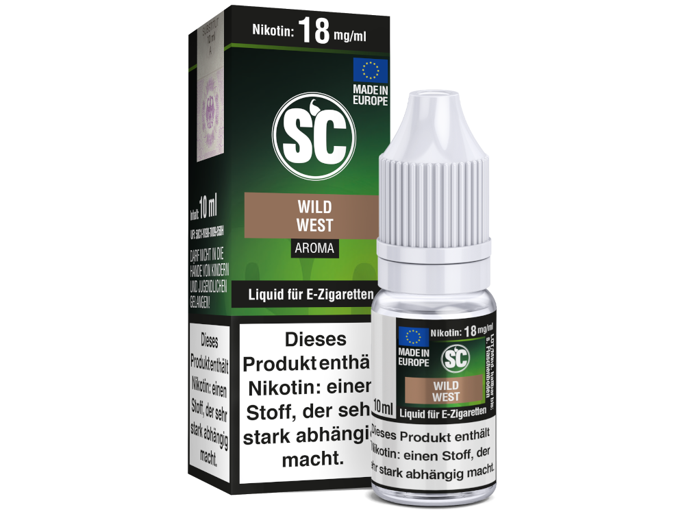 SC Liquid - Wild West Tabak 0 mg/ml