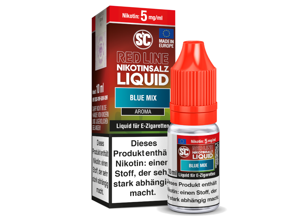 SC - Red Line - Blue Mix - Nikotinsalz Liquid 5 mg/ml