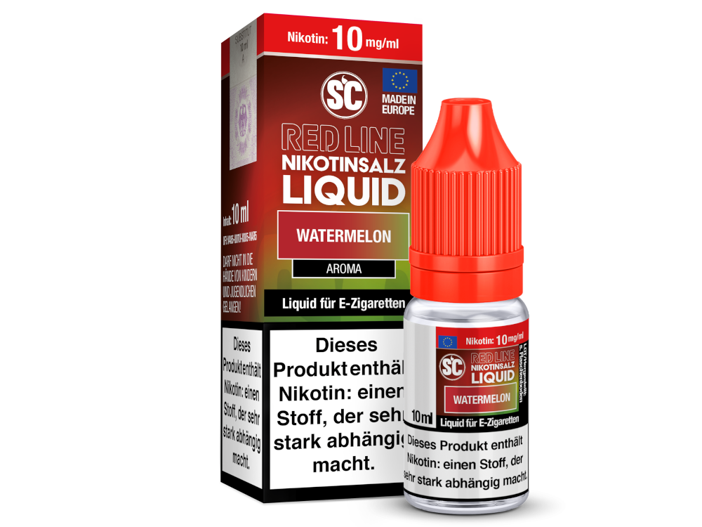 SC - Red Line - Watermelon - Nikotinsalz Liquid 10 mg/ml