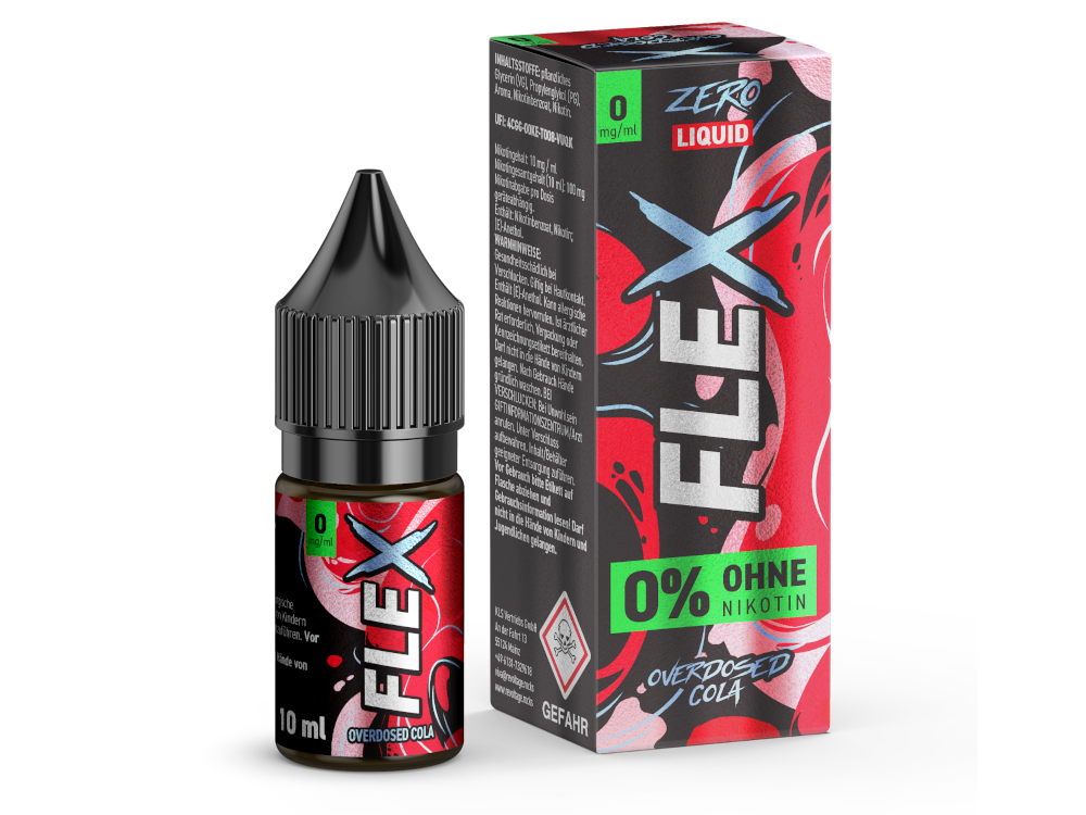 Revoltage - FLEX - Overdosed Cola - Nikotinsalz Liquid 0 mg/ml