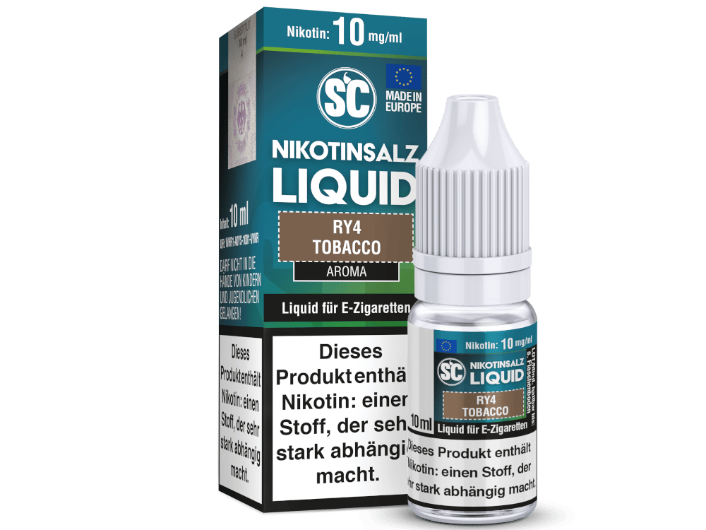 SC - RY4 Tobacco - Nikotinsalz Liquid 20 mg/ml