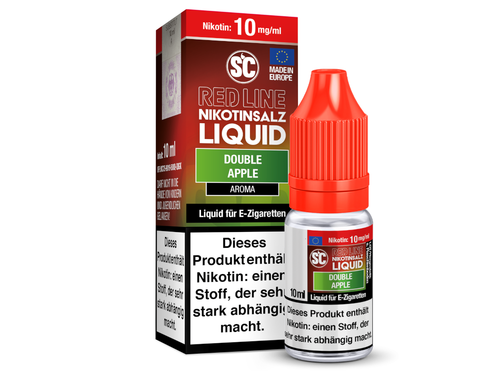 SC - Red Line - Double Apple - Nikotinsalz Liquid 10 mg/ml