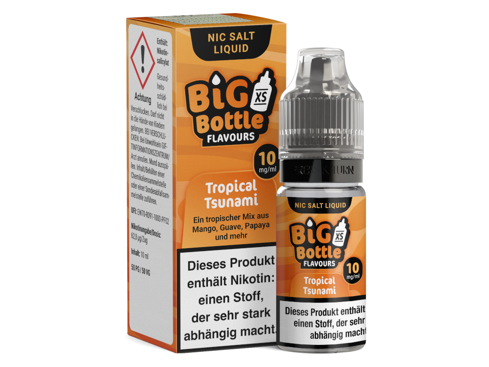 Big Bottle - Tropical Tsunami - Nikotinsalz Liquid 10 mg/ml