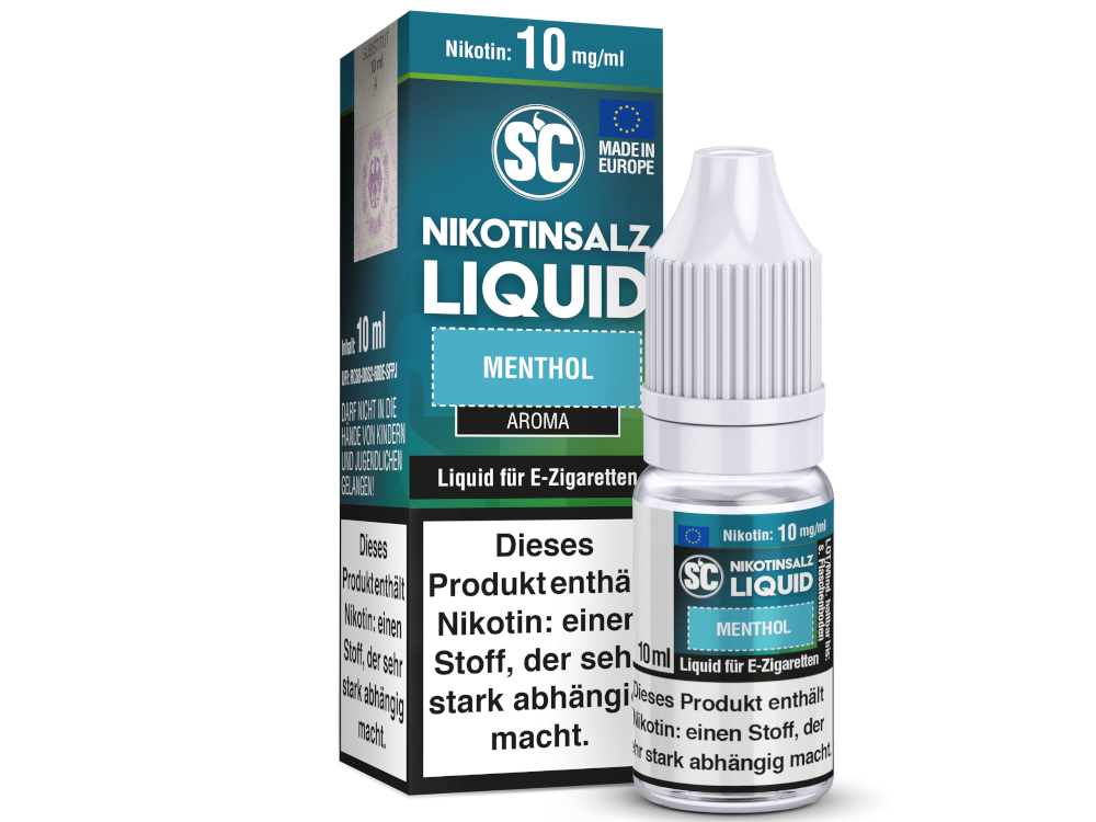 SC - Menthol - E-Zigaretten Nikotinsalz Liquid 20 mg/ml