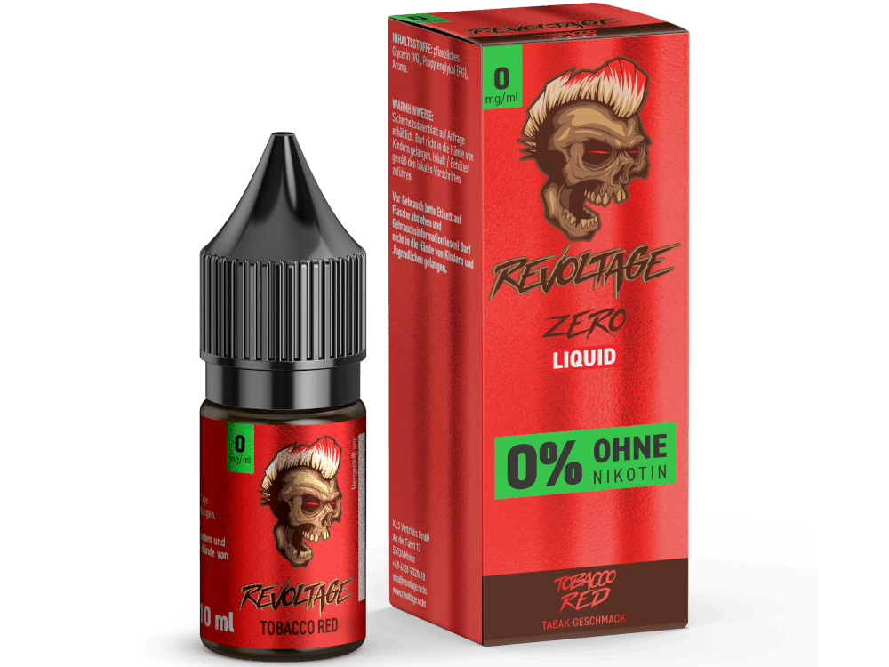 Revoltage - Tobacco Red - Hybrid Nikotinsalz Liquid 0 mg/ml