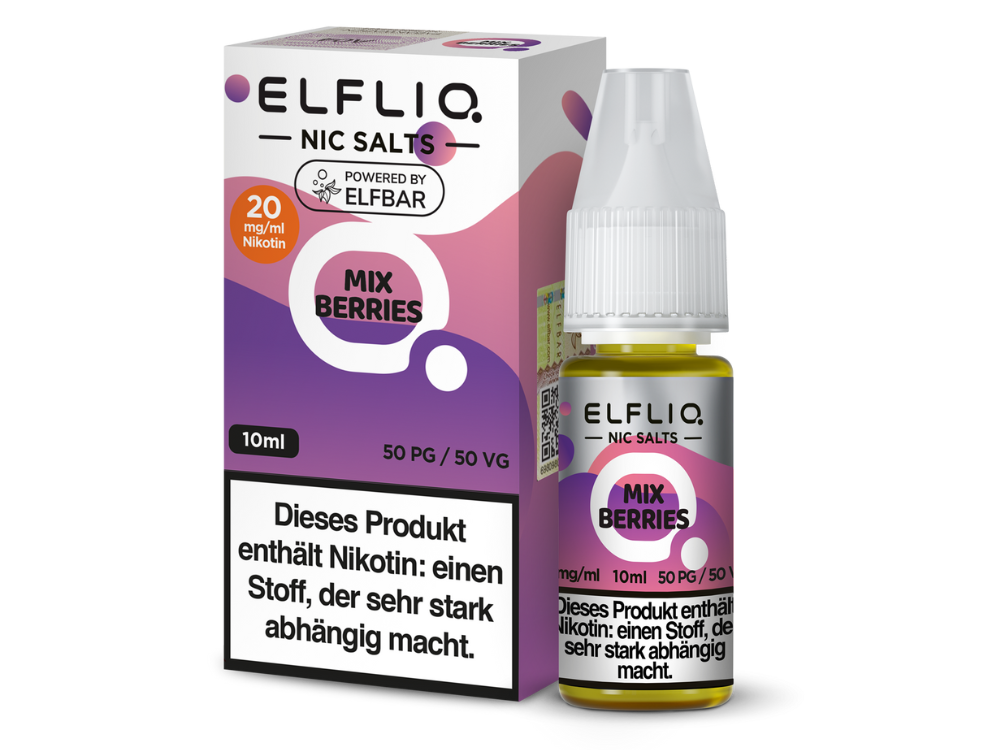 ELFLIQ - Mix Berries - Nikotinsalz Liquid 20 mg/ml