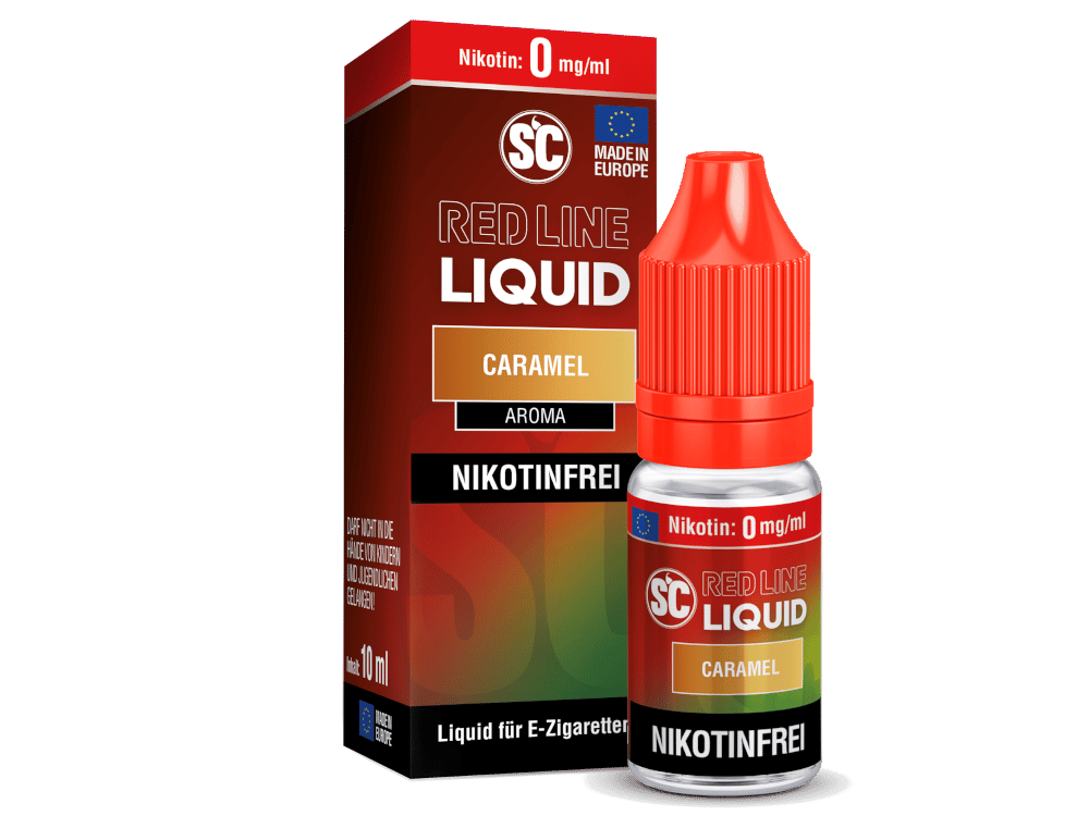 SC - Red Line - Caramel - Nikotinsalz Liquid