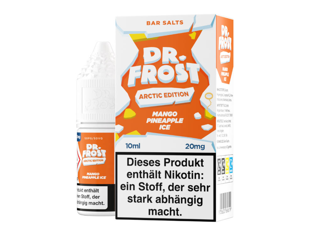 Dr. Frost - Arctic Edition - Mango Pineapple Ice - Nikotinsalz Liquid 20 mg/ml