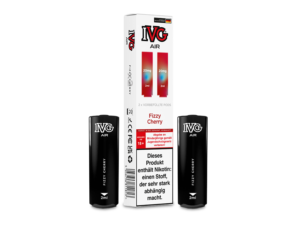 IVG - AIR Pod Fizzy Cherry 20 mg/ml (2 Stück pro Packung)