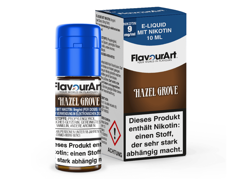FlavourArt - Hazel Grove E-Zigaretten Liquid 9 mg/ml