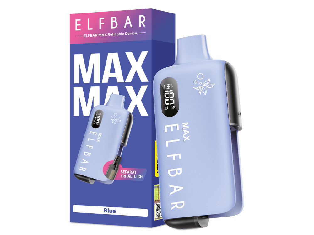Elfbar - Max E-Zigaretten Set Blue
