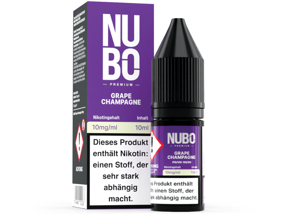 NUBO - Nikotinsalz Liquid - Grape Champagne