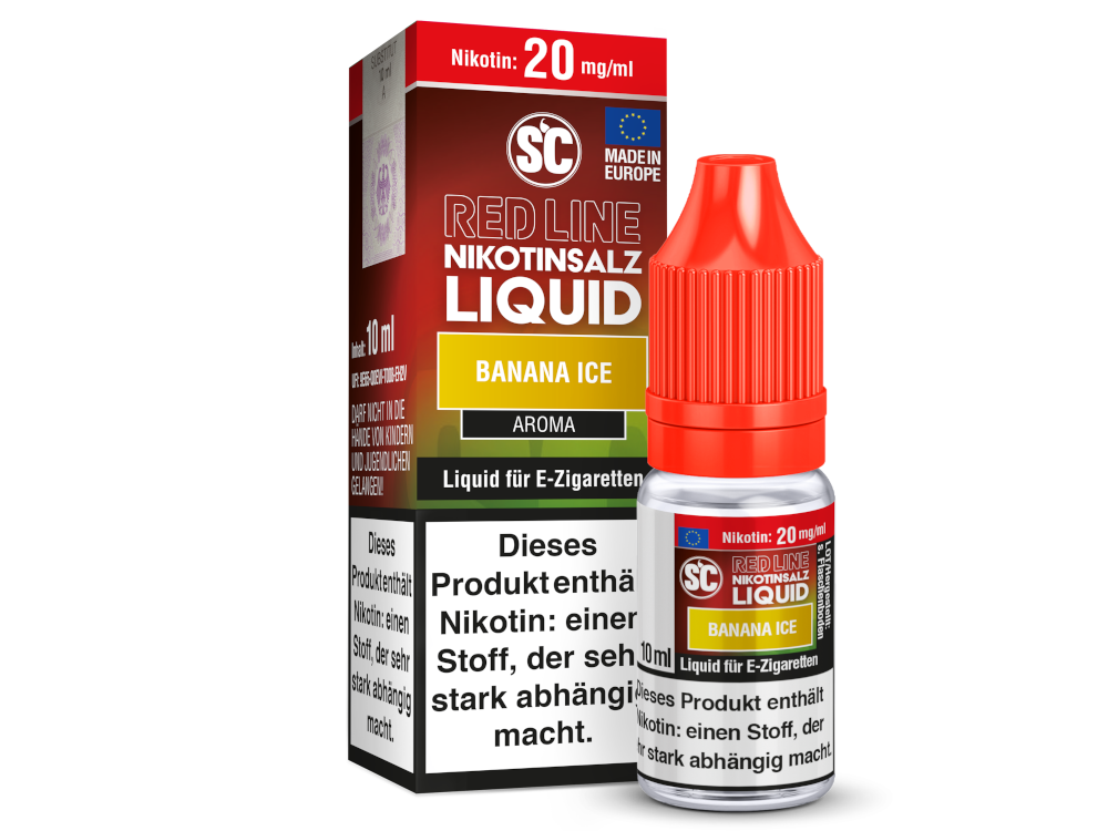 SC - Red Line - Banana Ice - Nikotinsalz Liquid 20 mg/ml