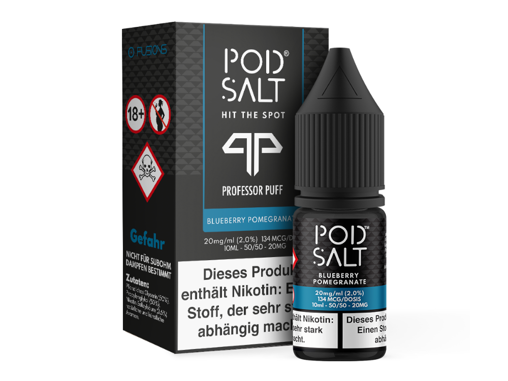 Pod Salt Fusion - Blueberry Pomegranate - Nikotinsalz Liquid 20 mg/ml