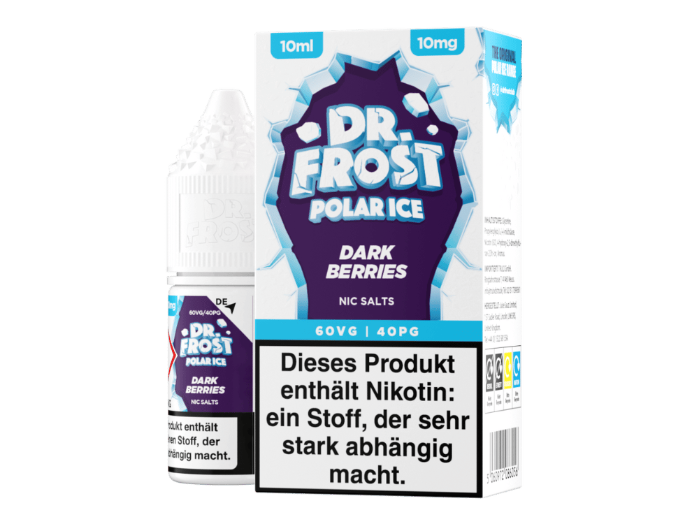 Dr. Frost - Polar Ice - Dark Berries - Nikotinsalz Liquid 10 mg/ml