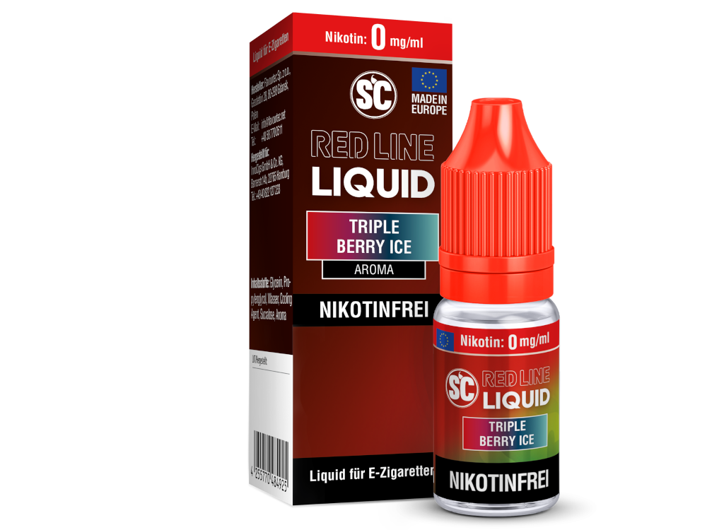 SC - Red Line - Triple Berry Ice - Nikotinsalz Liquid