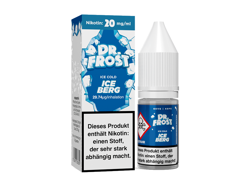 Dr. Frost - Ice Cold - Iceberg - Nikotinsalz Liquid 20 mg/ml