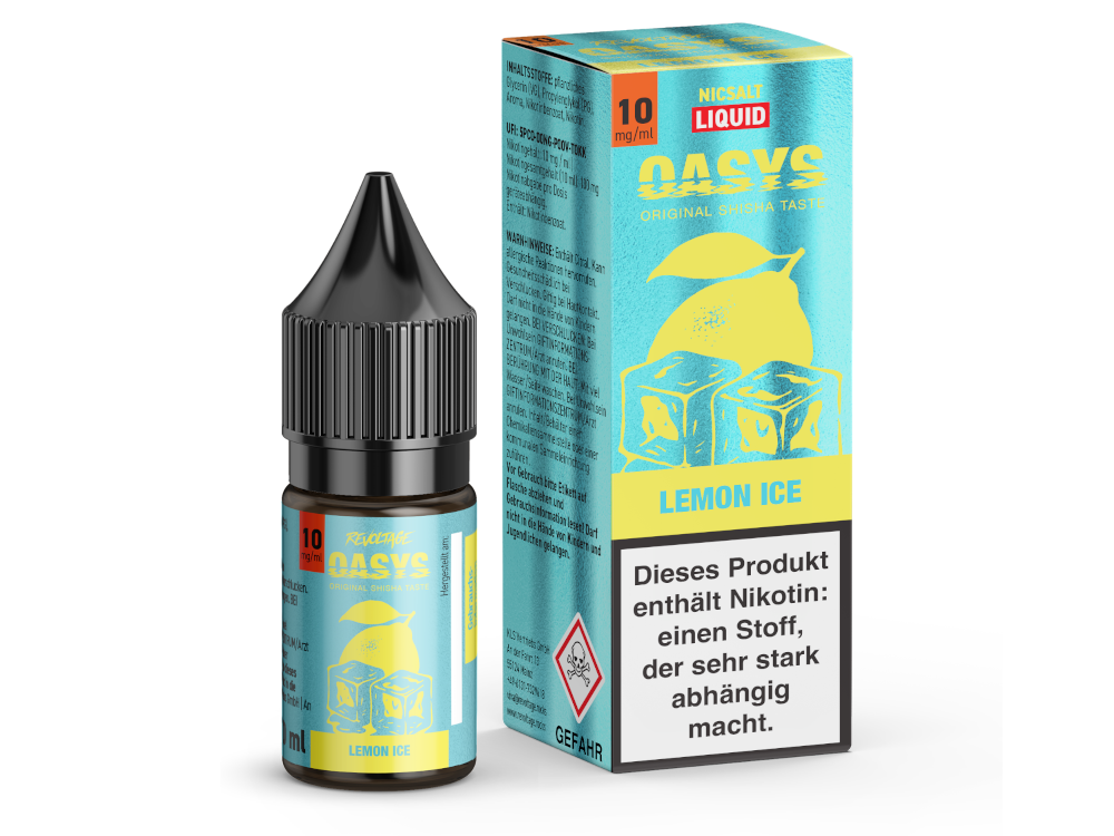 Revoltage - OASYS - Lemon Ice - Hybrid Nikotinsalz Liquid 10 mg/ml