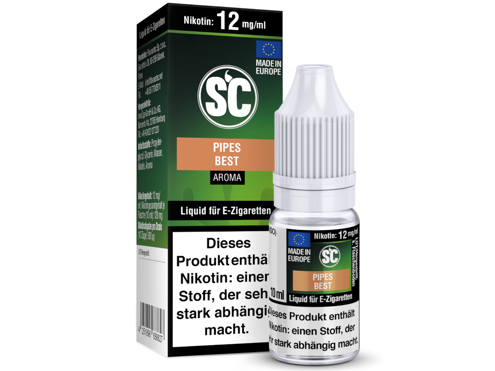 SC Liquid - Pipes Best Tabak 12 mg/ml