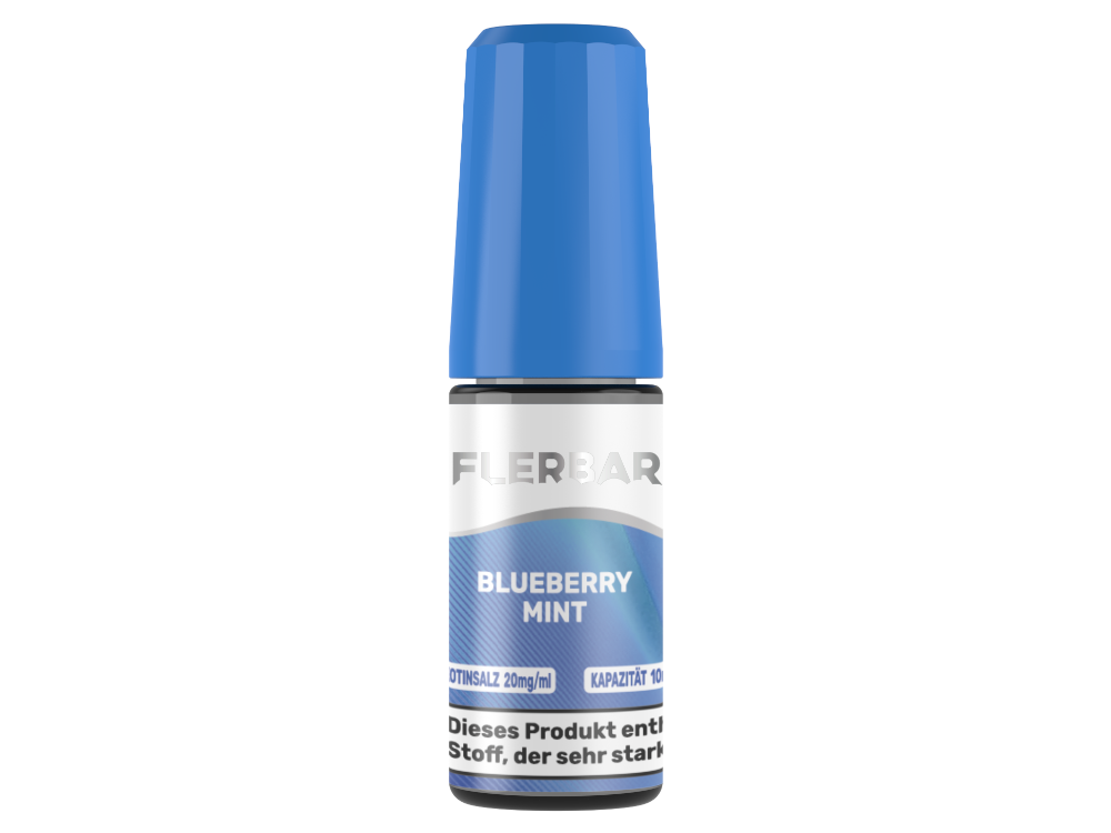 Flerbar Liquid - Blueberry Mint - Nikotinsalz Liquid 20 mg/ml