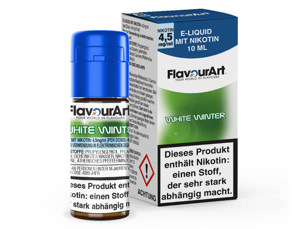 FlavourArt - White Winter E-Zigaretten Liquid 4,5 mg/ml