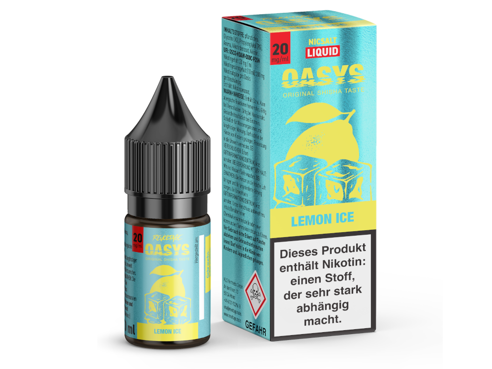 Revoltage - OASYS - Lemon Ice - Hybrid Nikotinsalz Liquid 20 mg/ml