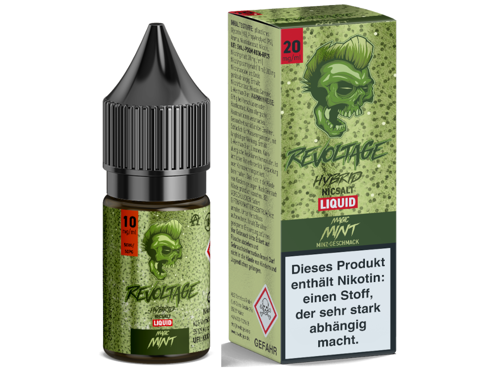 Revoltage - Magic Mint - Hybrid Nikotinsalz Liquid 20 mg/ml