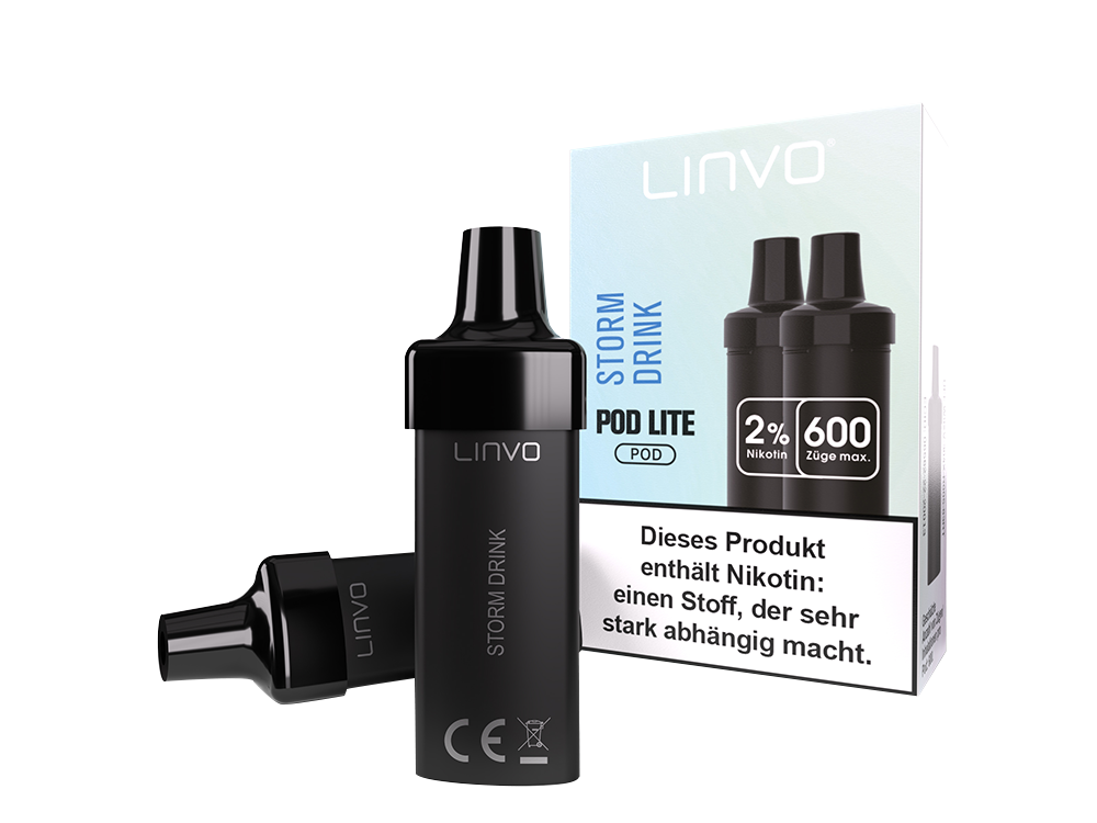 Linvo - Pod Lite Cartridge Storm Drink 20 mg/ml (2 Stück pro Packung)