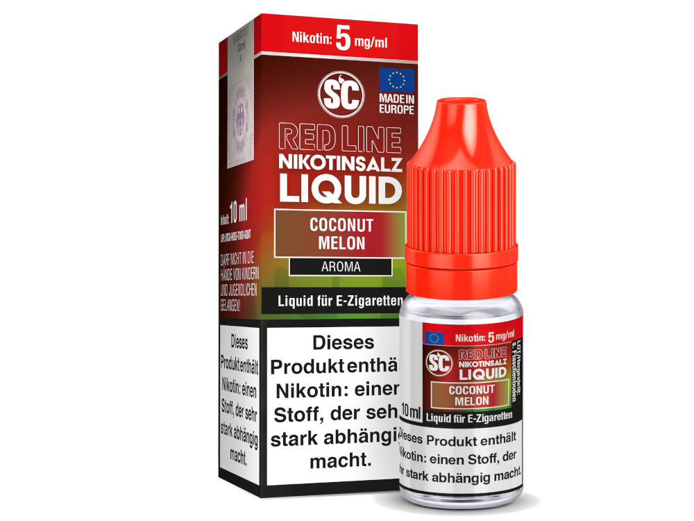 SC - Red Line - Coconut Melon - Nikotinsalz Liquid 5 mg/ml