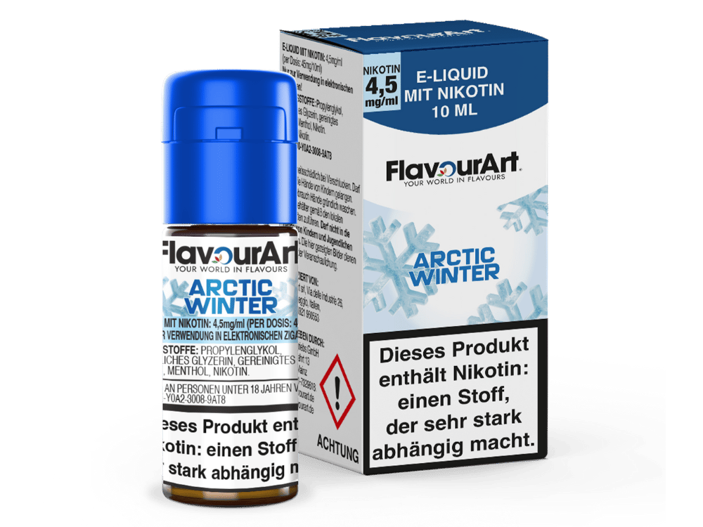 FlavourArt - Arctic Winter E-Zigaretten Liquid 4,5 mg/ml