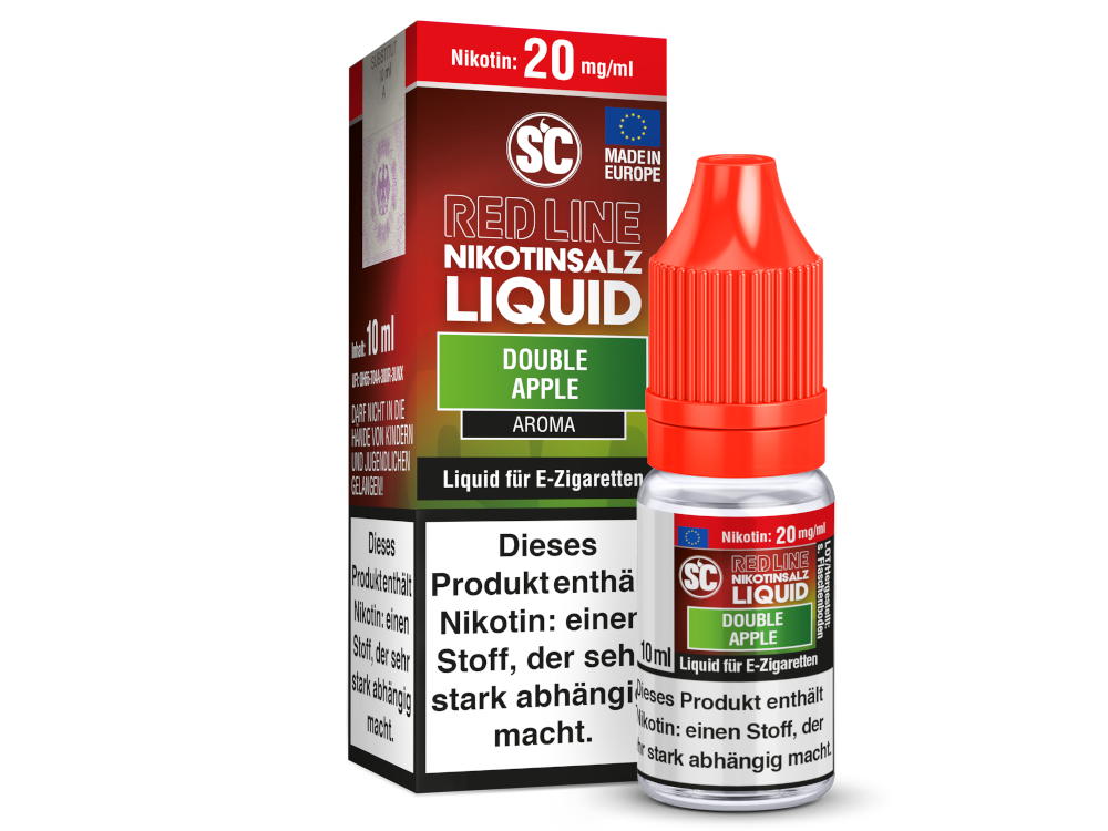 SC - Red Line - Double Apple - Nikotinsalz Liquid 20 mg/ml