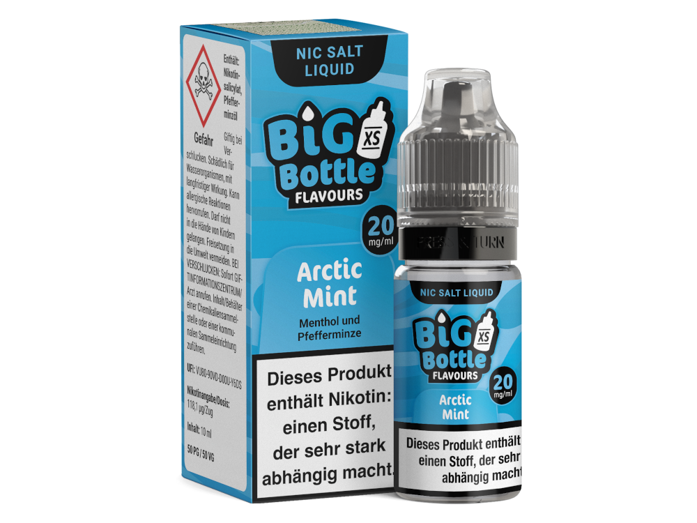 Big Bottle - Arctic Mint - Nikotinsalz Liquid 20 mg/ml
