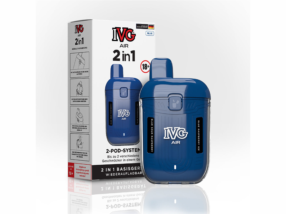 IVG - AIR 2in1 Akku 780 mAh (Basisgerät) blau – Bild 2
