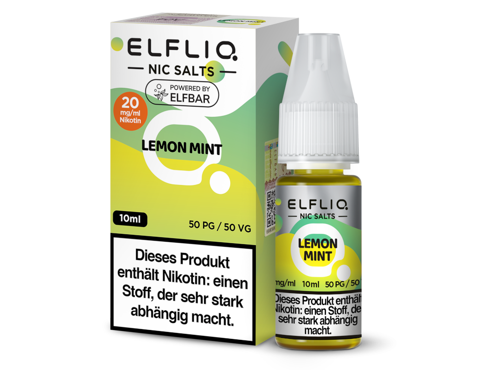 ELFLIQ - Lemon Mint - Nikotinsalz Liquid 20 mg/ml