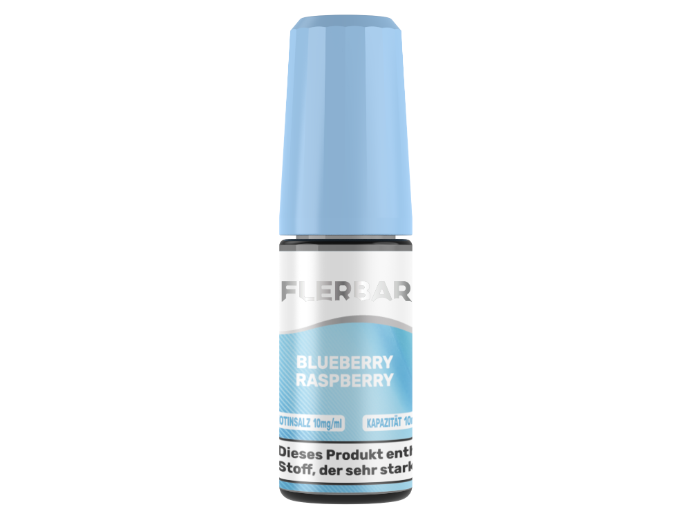 Flerbar Liquid - Blueberry Raspberry - Nikotinsalz Liquid 10 mg/ml