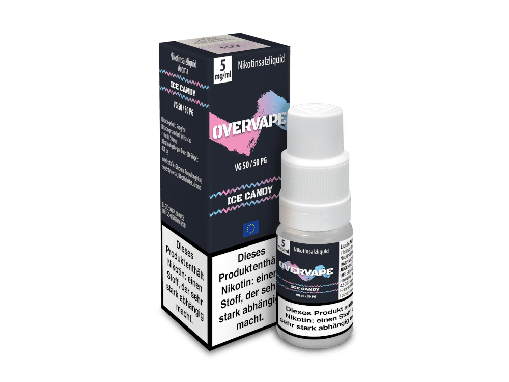 Overvape - Ice Candy - Nikotinsalz Liquid 5 mg/ml