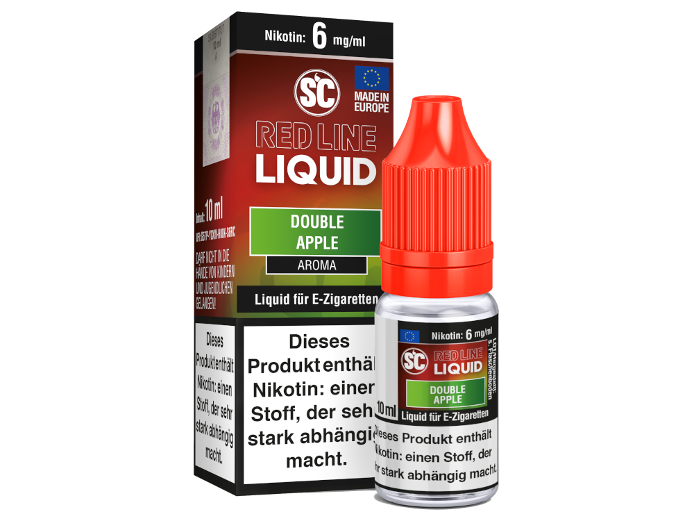 SC - Red Line Nikotin - Double Apple 6 mg/ml