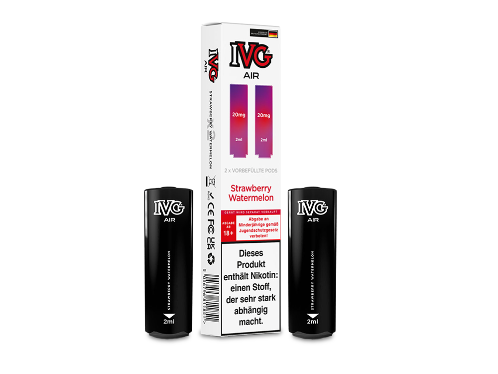 IVG - AIR Pod Strawberry Watermelon 20 mg/ml (2 Stück pro Packung)