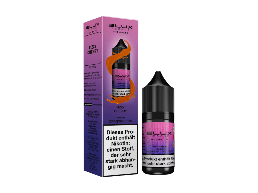 Elux - Fizzy Cherry - Nikotinsalz Liquid 10 mg/ml