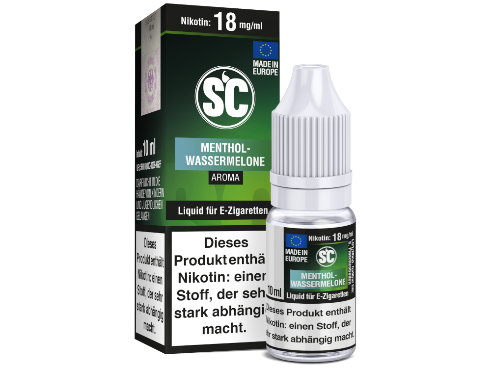 SC Liquid - Menthol-Wassermelone 0 mg/ml
